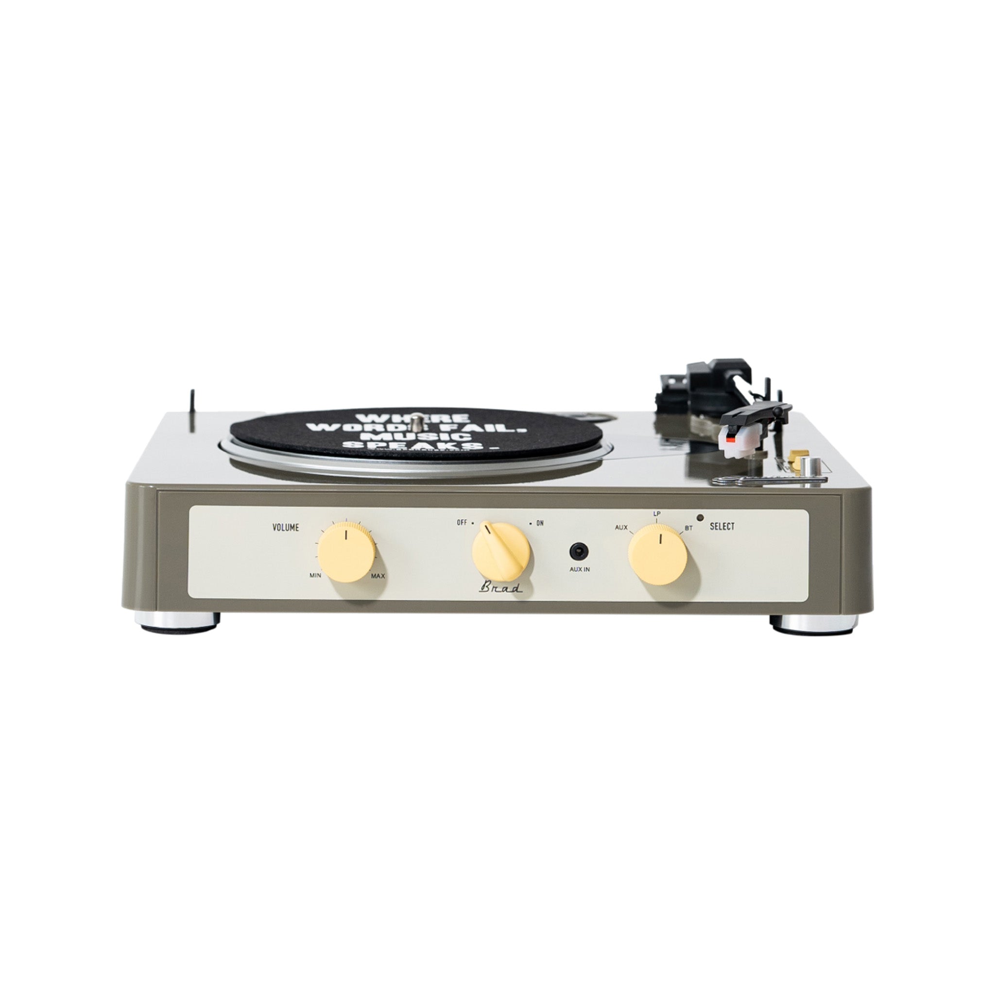 Gadhouse Brad MKII Record Player, Grey – Dawsons