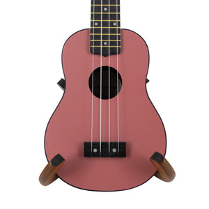 Harmony Foundation Series Sierra Classic ABS Soprano Ukulele, Coral Red