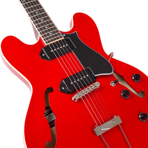 Heritage Standard Collection H-530 Electric Guitar with Case, Trans Cherry