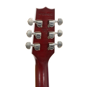 Heritage Custom Shop Core Collection H-150 Electric Guitar with Case, Dark Cherry Sunburst, Artisan Aged