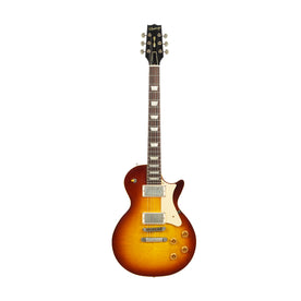 Heritage Custom Shop Core Collection H-150 Plain Top Electric Guitar with Case, Tobacco Sunburst, Artisan Aged