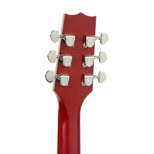 Heritage Custom Shop Core Collection H-150 Plain Top Electric Guitar with Case, Dark Cherry Sunburst