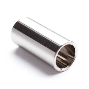 Jim Dunlop 318 Medium Wall Chromed Steel Slide, Large/Short