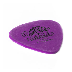 Jim Dunlop 418 Tortex Standard Pick, 1.14mm, 12-Pack