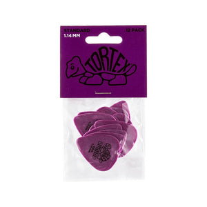 Jim Dunlop 418 Tortex Standard Pick, 1.14mm, 12-Pack