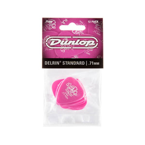Jim Dunlop 41 Delrin 500 Pick, .71mm, 12-Pack