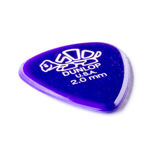 Jim Dunlop 41 Delrin 500 Pick, 2.00mm, 12-Pack