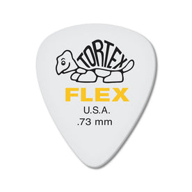 Jim Dunlop 428 Tortex Flex Standard Pick, .73mm, 12-Pack