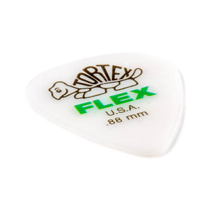 Jim Dunlop 428 Tortex Flex Standard Pick, .88mm, 12-Pack
