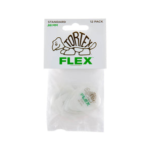 Jim Dunlop 428 Tortex Flex Standard Pick, .88mm, 12-Pack