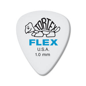 Jim Dunlop 428 Tortex Flex Standard Pick, 1.00mm, 12-Pack
