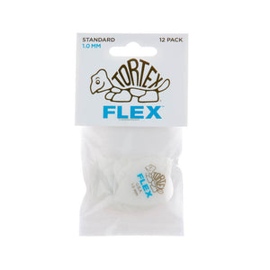 Jim Dunlop 428 Tortex Flex Standard Pick, 1.00mm, 12-Pack
