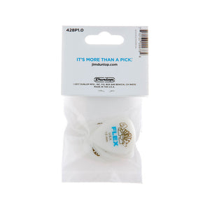 Jim Dunlop 428 Tortex Flex Standard Pick, 1.00mm, 12-Pack