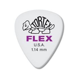 Jim Dunlop 428 Tortex Flex Standard Pick, 1.14mm, 12-Pack