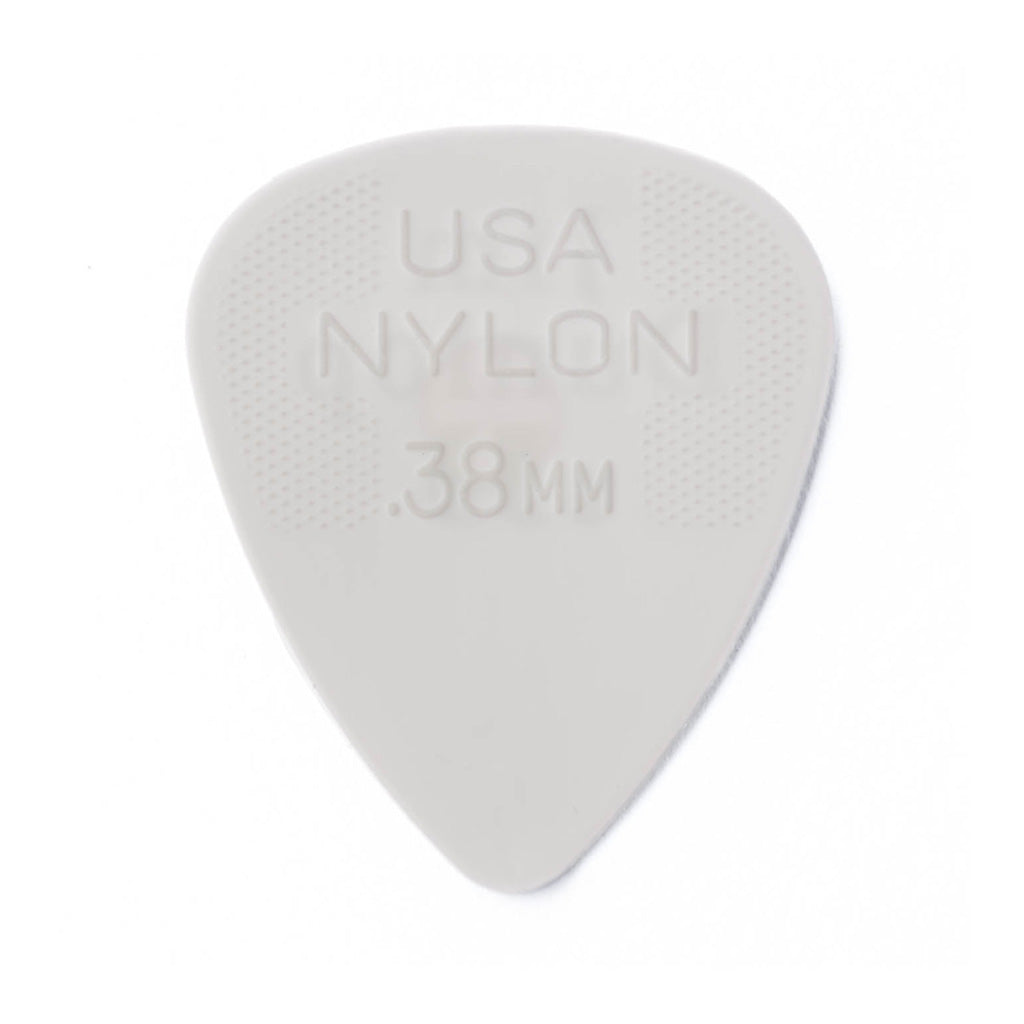 Jim Dunlop 44 Nylon Standard Pick, .38mm, 12-Pack