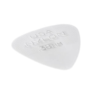 Jim Dunlop 44 Nylon Standard Pick, .38mm, 12-Pack