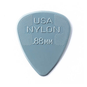 Jim Dunlop 44 Nylon Standard Pick, .88mm, 12-Pack