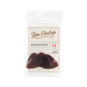Jim Dunlop 510 Primetone Standard Grip Pick, 1.5mm, 3-Pack