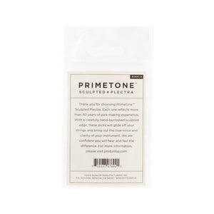 Jim Dunlop 514 Primetone Semi-Round Grip Pick, 1.3mm, 3-Pack