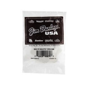 Jim Dunlop 9001 Dunlop White Small Thumbpicks, 12-Pack