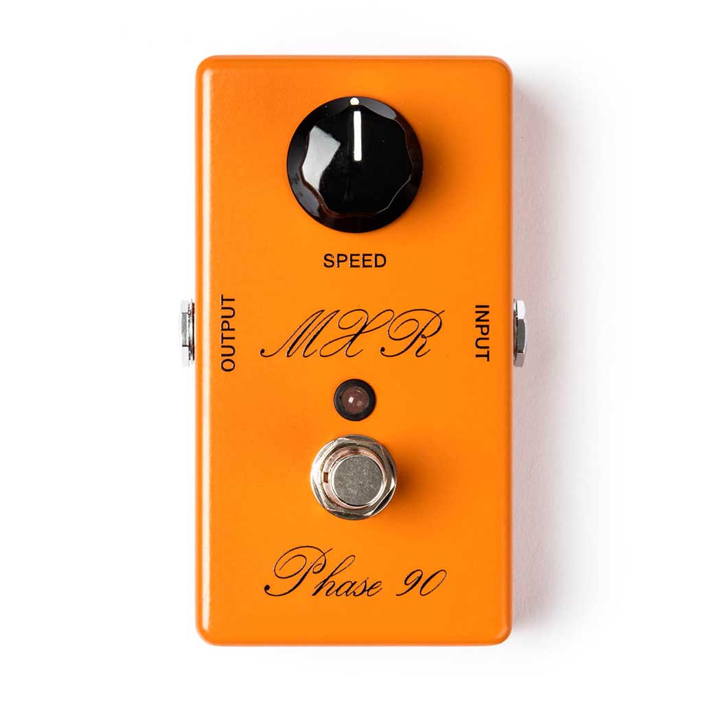 MXR Custom Shop CSP101SL Script Phase 90 w/LED Guitar Effect