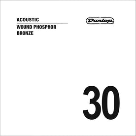 Jim Dunlop DAP30 Phosphor Bronze Acoustic Guitar String, .030