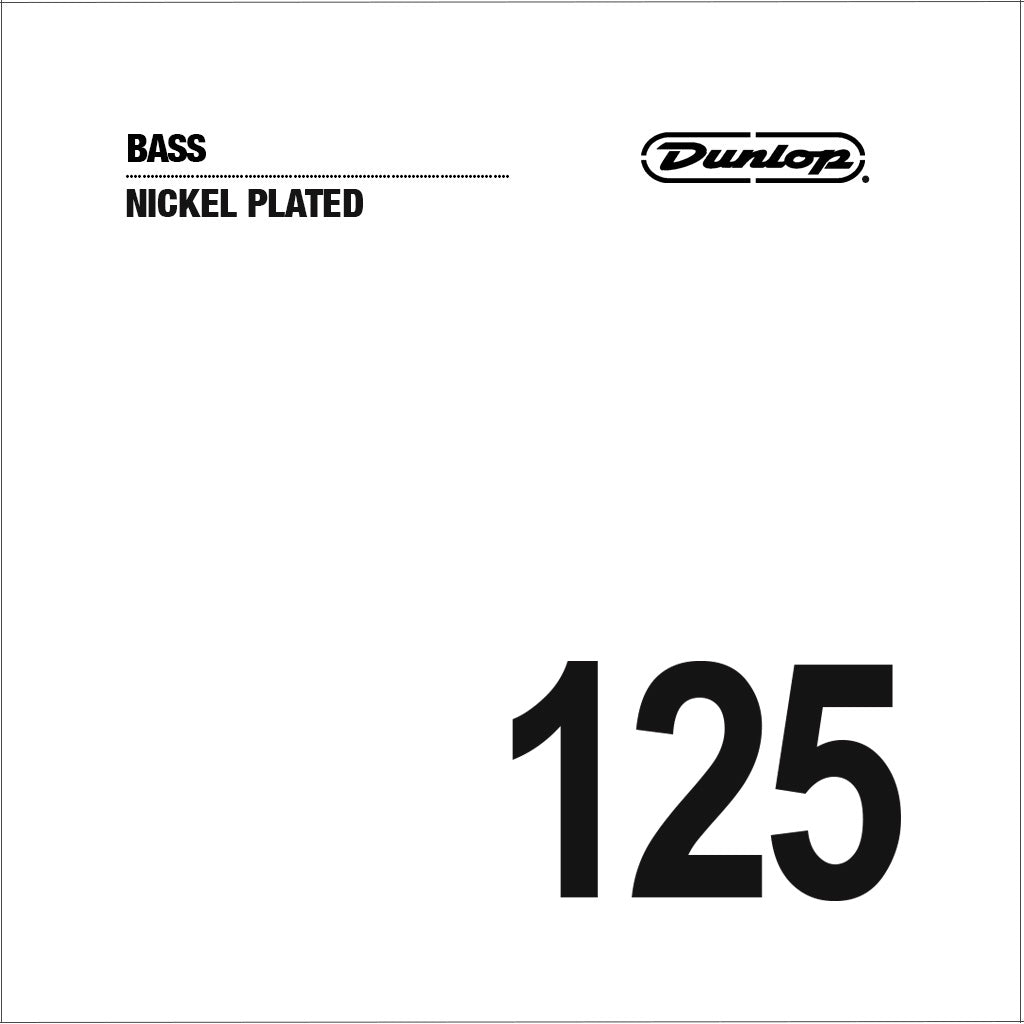 Jim Dunlop DBN125 Nickel Plated Stainless Steel Bass String, .125
