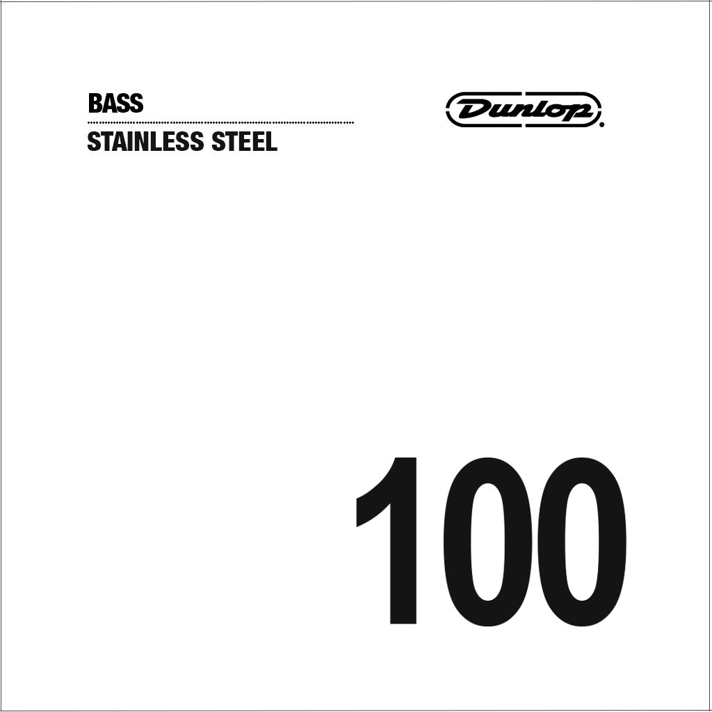 Jim Dunlop DBS100 Stainless Steel Bass String, .100