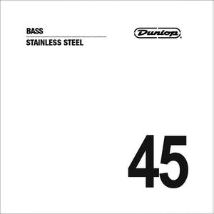 Jim Dunlop DBS45 Stainless Steel Bass String, .045