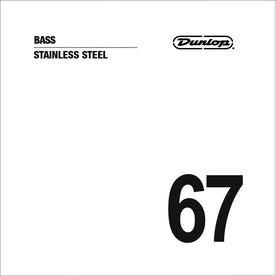 Jim Dunlop DBS67 Stainless Steel Bass String, .067