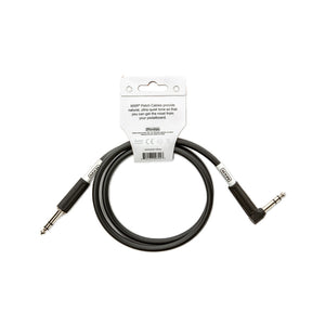 MXR DCIST03R TRS Stereo Cable, Straight/Right-Angle, 3ft