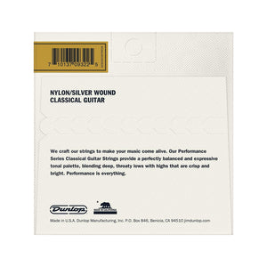 Jim Dunlop DCV100NS Performance Series Classical Guitar Strings, Normal Tension