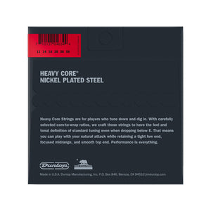 Jim Dunlop DHCN1150 Heavy Core Electric Guitar Strings, 11-50