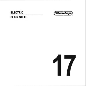 Jim Dunlop DPS17 Plain Steel Electric Guitar String, .017