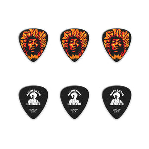 Jim Dunlop JH-PT14H Jimi Hendrix Voodoo Fire Pick Tin