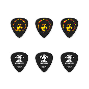 Jim Dunlop JH-PT16H Jimi Hendrix Aura Mandala Pick Tin