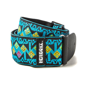 Jim Dunlop JH14 Jimi Hendrix Live In Maui Guitar Strap, Blue Diamonds