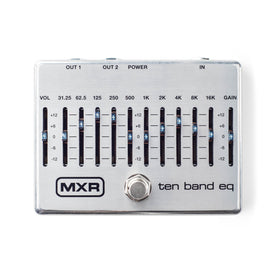 ギター MXR ten band eq MXR M108S Ten Band EQ Guitar Effects Pedal – Dawsons