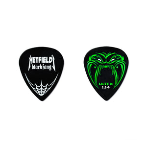 Jim Dunlop PH112 Hetfields Black Fang Ultex Pick Tin, 1.14mm
