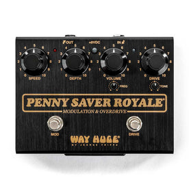 Way Huge WHE901 Penny Saver Royale Modulation & Overdrive Guitar Effects Pedal