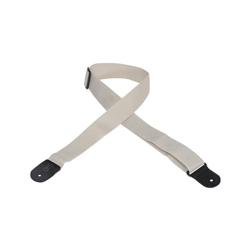 Levy's M8 2inch Polypropylene Guitar Strap, Grey