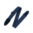 Levy's MC8 2inch Cotton with Suede Ends Guitar Strap, Navy