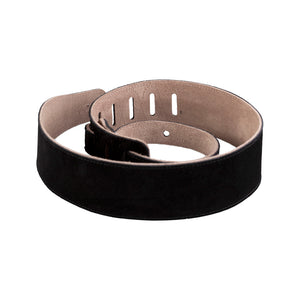 Levy's MS26 2.5inch Suede Guitar Strap, Black