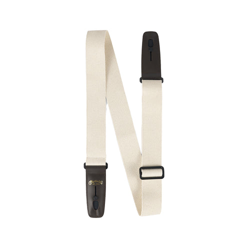 Martin 18A0140 Cotton Weave Lock-it Guitar Strap, Cream