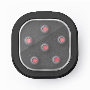 Martin 18APP0005 Bridge Pins, Turkish Emery/Dark Gray, Tin of 6