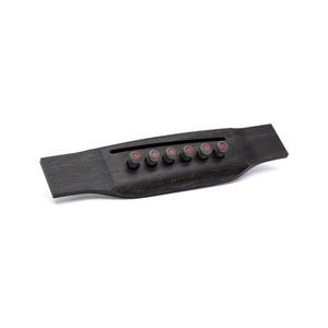 Martin 18APP0005 Bridge Pins, Turkish Emery/Dark Gray, Tin of 6