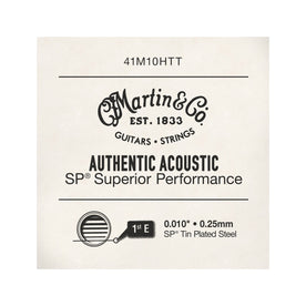 Martin 41M10HTT Authentic Acoustic SP Acoustic Guitar Single String, .010