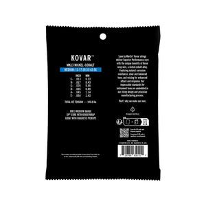 Martin MK13 Luxe Kovar Acoustic Guitar Strings, Medium, 13-56