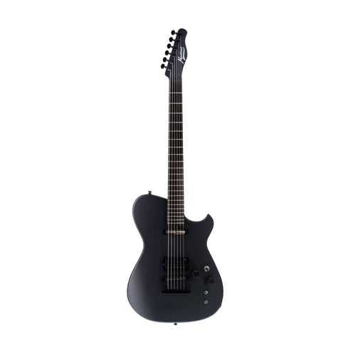 Manson Guitar Works MB-1 New Era Stage Edition Electric Guitar, Ebony FB, Dry Satin Black