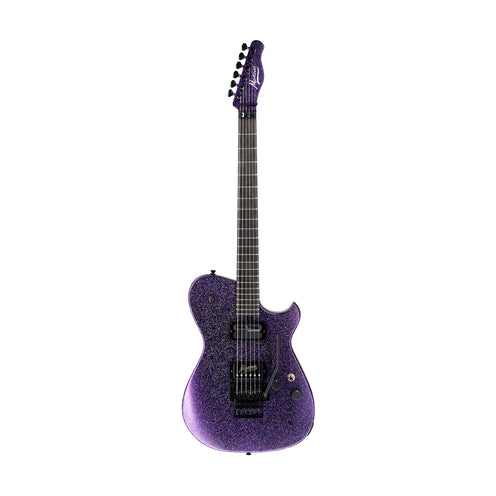 Manson Guitar Works MB-1 New Era Sustainiac FR Electric Guitar, Ebony FB, Nebula